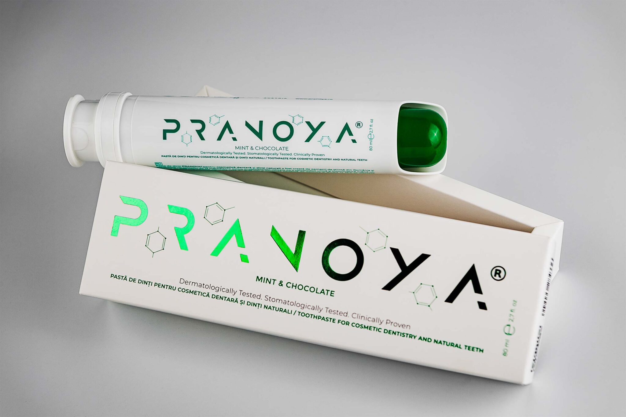 PRANOYA toothpaste for dental veneers and natural teeth